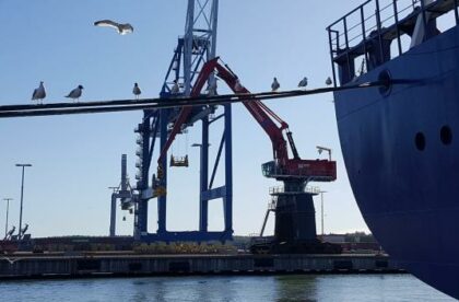 picture of the port of helsinki