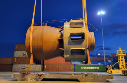 white liquid plant project equipment to china delivery - hacklin logistics