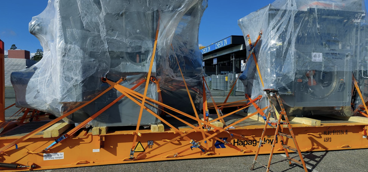 Project cargo shipment from Finland to North America, Saint-Hilarion, QC Canada, sawmill equipment