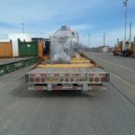 2023 - Hacklin Logistics - HewSaw sawline project to Canada