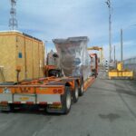 2023 - Hacklin Logistics - HewSaw sawline project to Canada