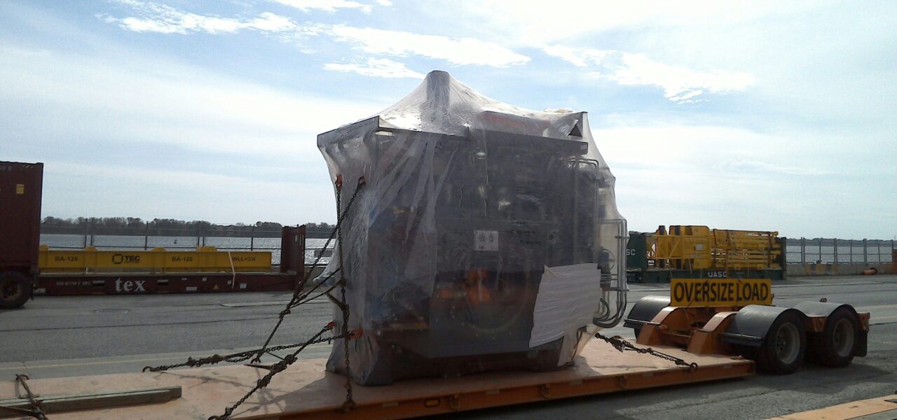 2023 - Hacklin Logistics - HewSaw sawline project to Canada