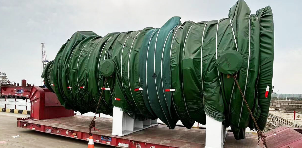 2023 - Shanghai (China) - South America - project cargo forwarding and loading Hacklin Logistics - Hacklin China