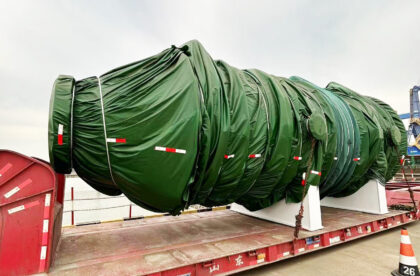 2023 - Shanghai (China) - South America - project cargo forwarding and loading Hacklin Logistics - Hacklin China