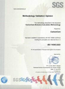 hacklin Logistics emissions calculation methodology sustainability green logistics