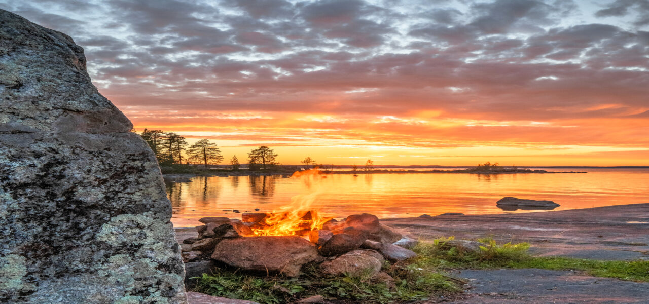 Finnish landscape Juhannus Midsummer Hacklin Logistics huolintapalvelut