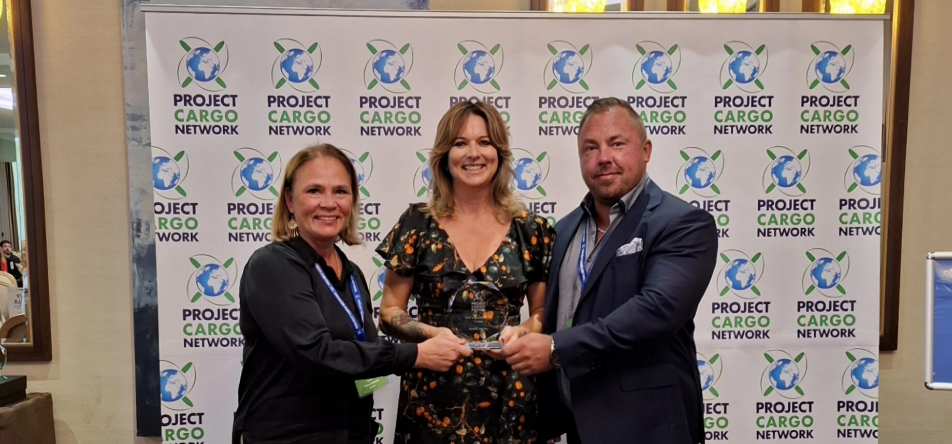 Hacklin Logistics awarded at Project Cargo Network summit for Europe - project cargo service Finland