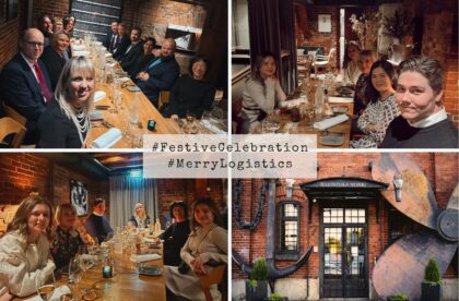 Hacklin Logistics personnel finnish freight forwarding celebrations christmas huolintapalvelut