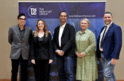 2024 - Hacklin Logistics' Marianne Blechingberg and Johanna Järvinen participation in project logistics conference The Heavy Lift Group in Thessaloniki Greece