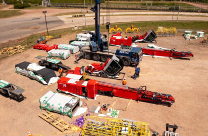 2024 - 2xMantsinen Ylämylly - Montevideo Uruguay - Hacklin Logistics - delivered to the assembly site Projektihuolinta projektilogistiikka