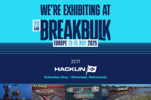 Hacklin exhibits at BreakBulk Europe 2025 project logistics exhibition in Rotterdam - The world’s largest project cargo and breakbulk event