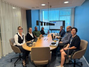 2025 - Hacklin Logistics new office - logistics service training session