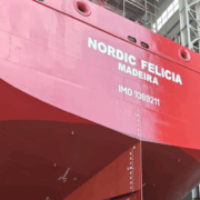new chartering vessel for nordic chartering built in Shanghai