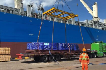 2025 - Hacklin Logistics industrial project cargo from China to South America