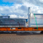 industrial conveyer equipment project cargo delivery on mafi from Finland to USA