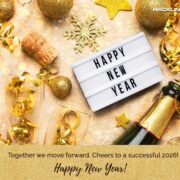 2026 - New Year Greetings card Hacklin