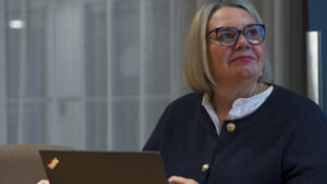 Marianne Blechingberg, managing director of Hacklin Logistics