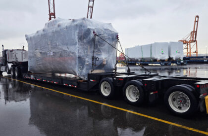 transportation of oversized delivery