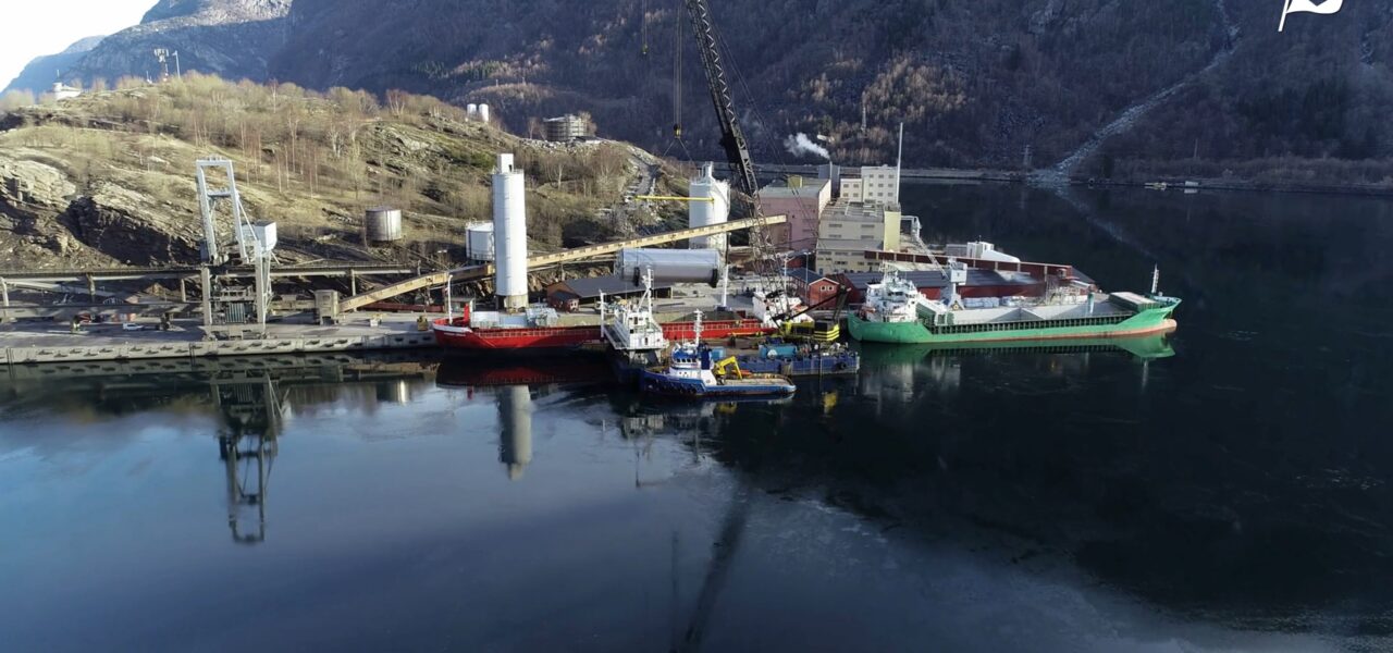 sustainability project forwarding odda operation