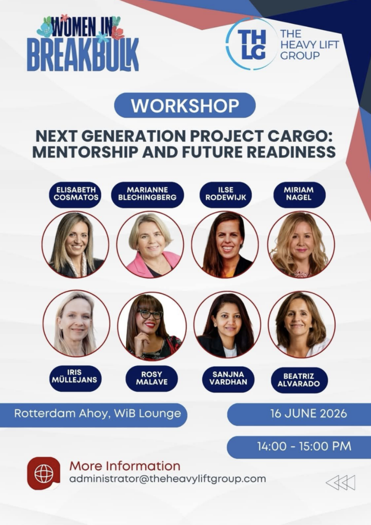 Women in BreakBulk Marianne speaker next generation project cargo Hacklin Logistics