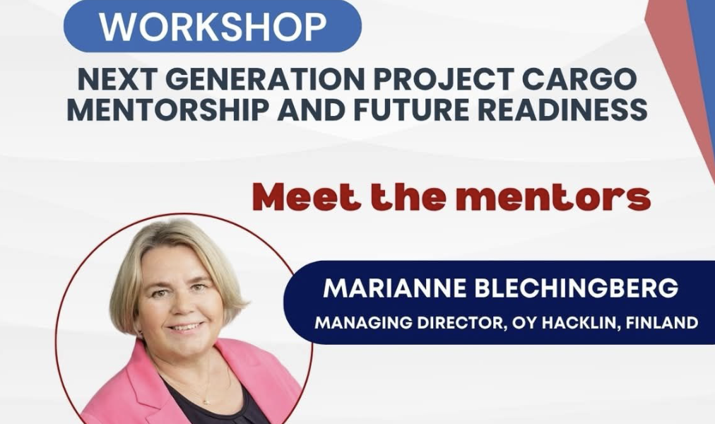 Women in BreakBulk Marianne speaker next generation project cargo Hacklin Logistics
