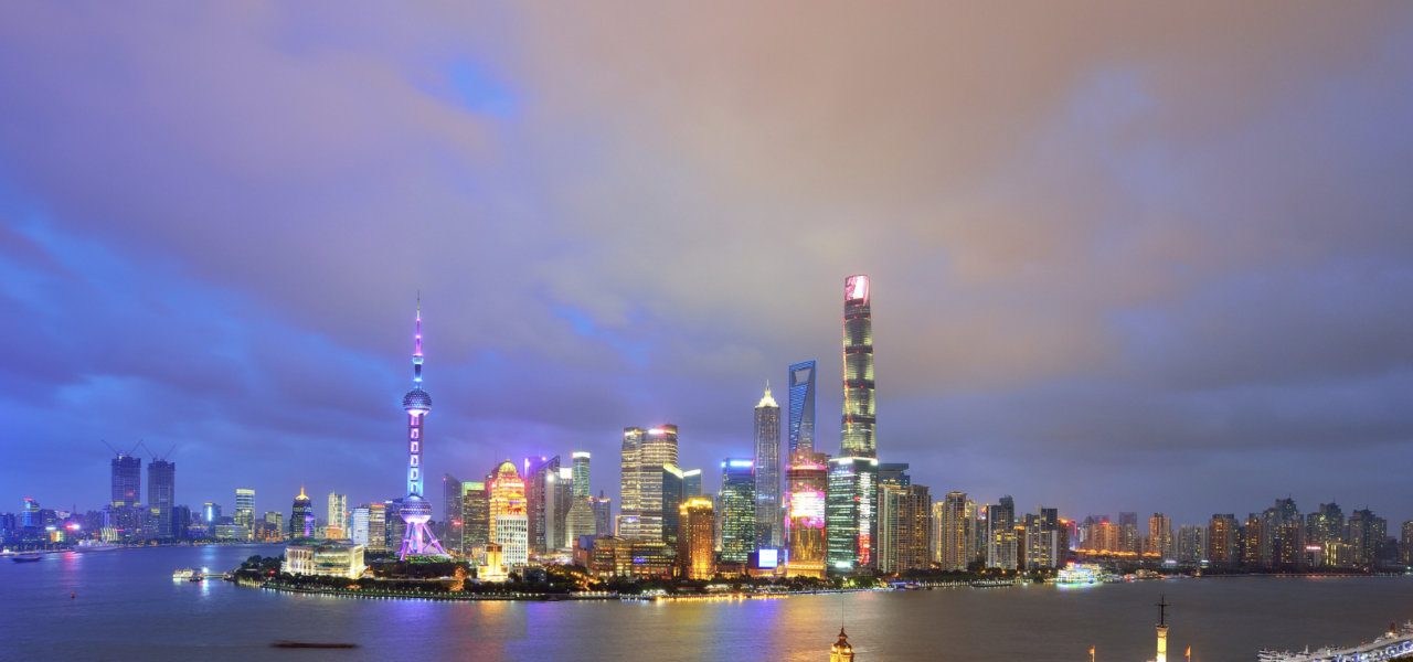 Shanghai China typhoon